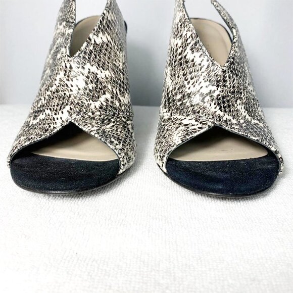 TRINA TURK Laguna snake print stiletto mules - Picture 4 of 8